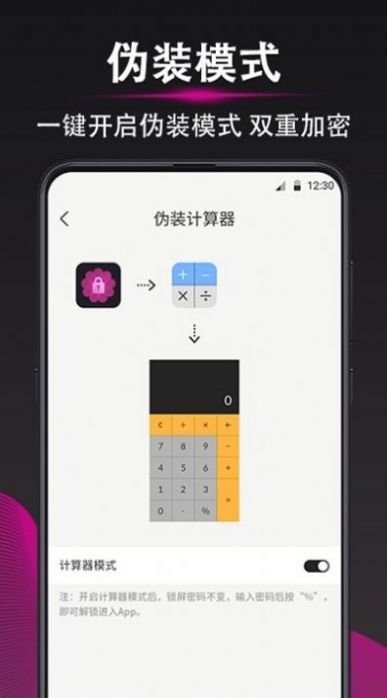 隐私照片加密相册APP