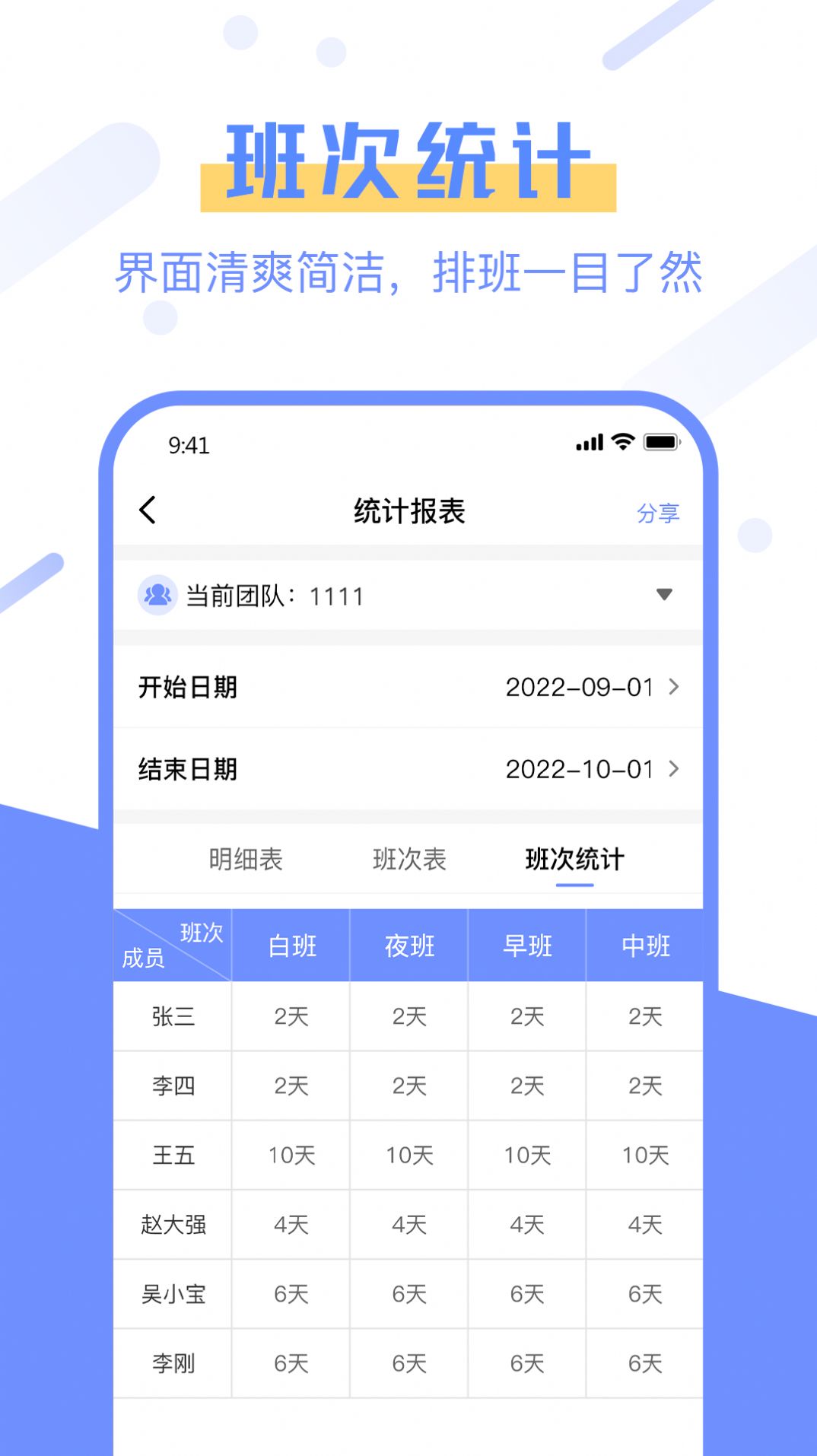 排班易APP