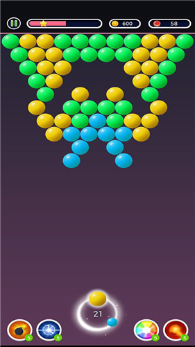 泡泡射手游戏游戏