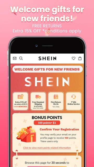 shein官方中文版APP