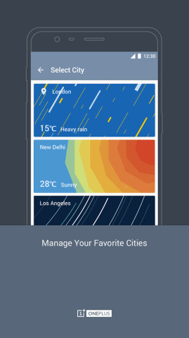 一加天气软件APP