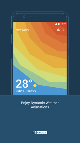 一加天气软件APP