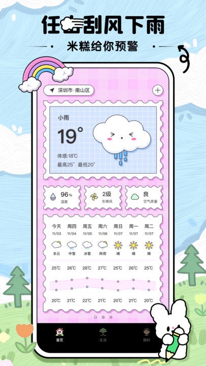 米糕天气免费版APP