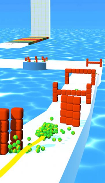 磁性弹球跑游戏