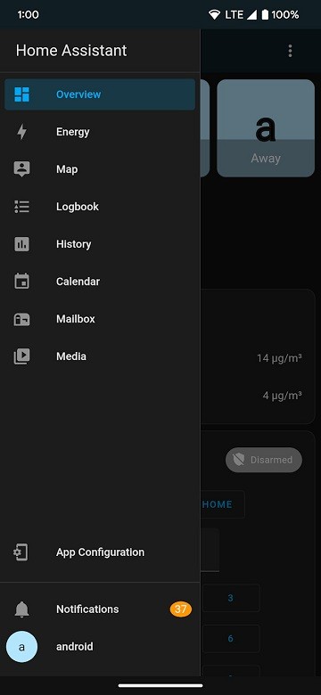 homeassistantAPP