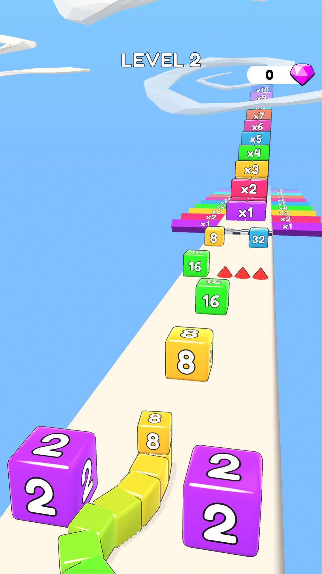 2048方块冲刺游戏