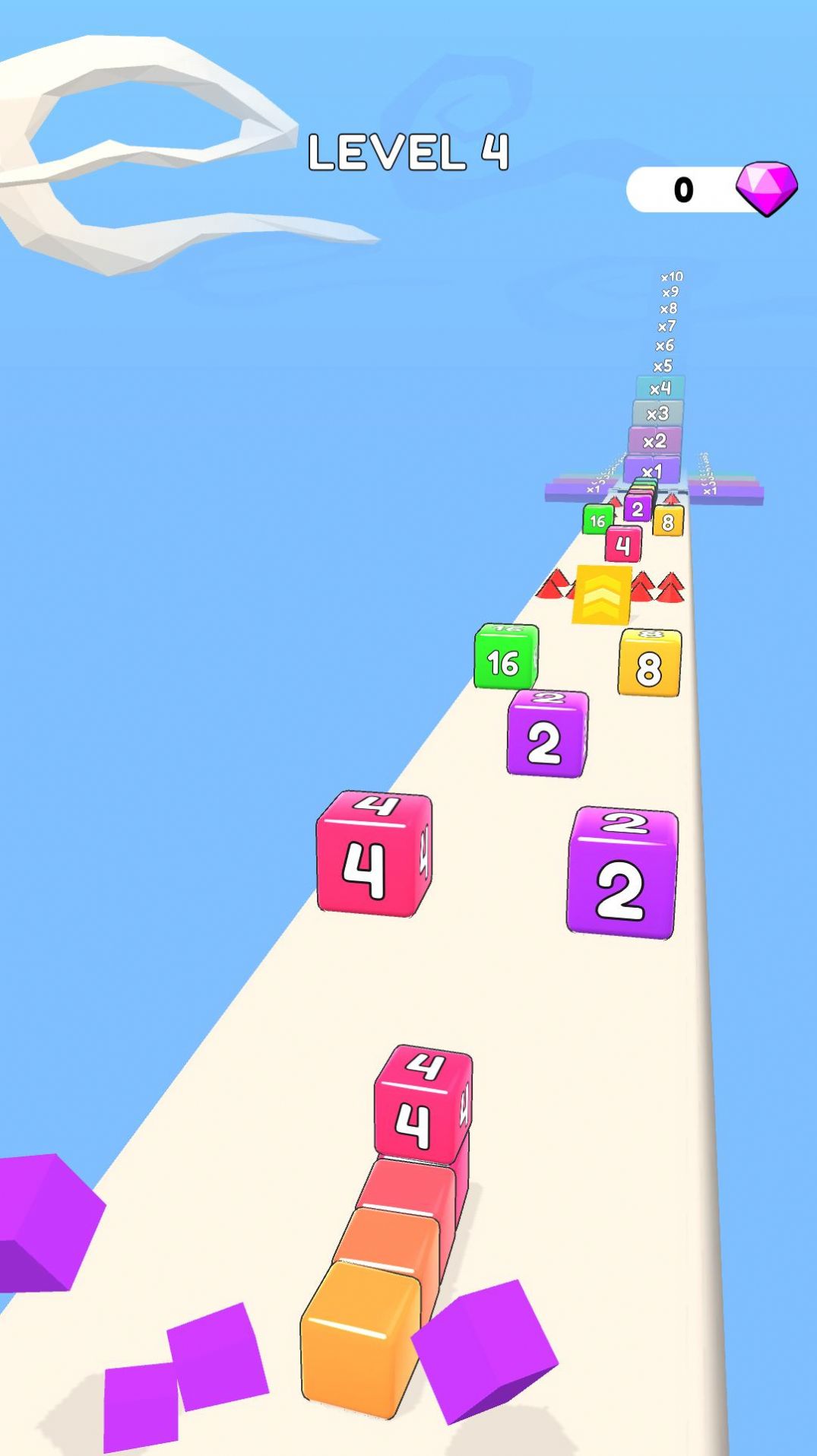 2048方块冲刺游戏