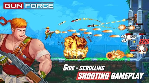 gunforce魂斗罗游戏