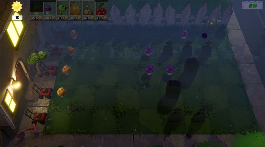 3D版植物大战僵尸app游戏
