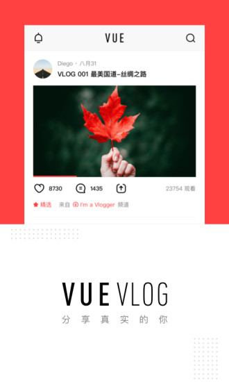 vuevlog软件APP