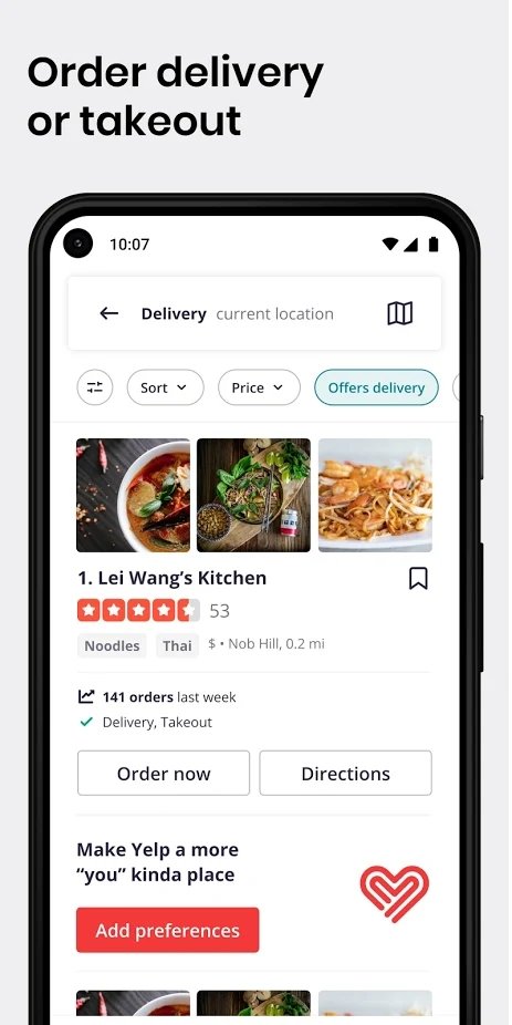 yelp中文APP