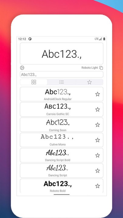 字体预览软件APP