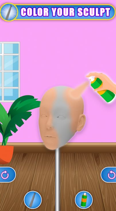 面部雕刻3D游戏