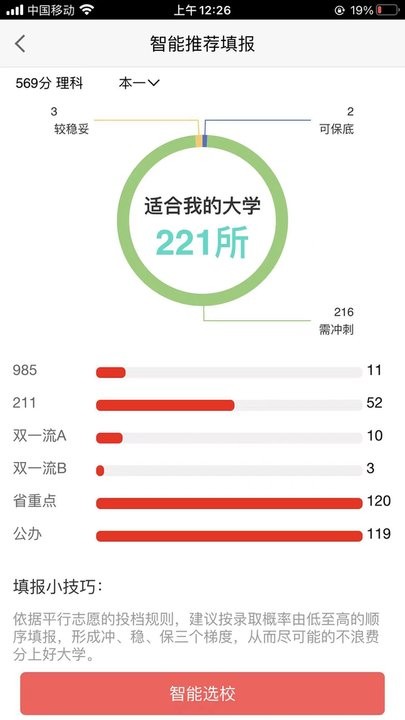 全方位志愿填报APP
