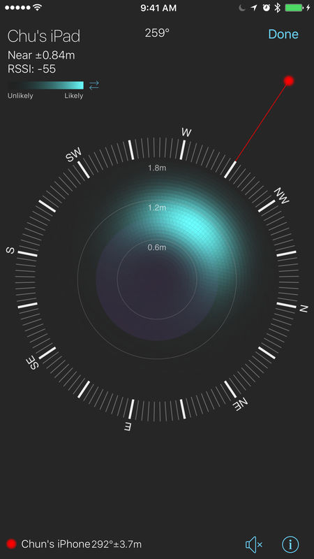 蓝牙定位APP