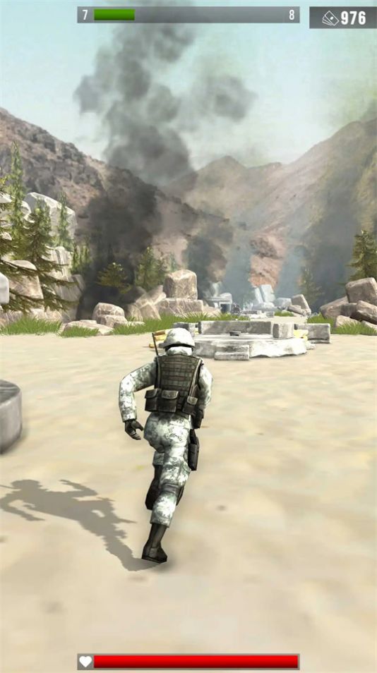 步兵攻击战争3D手机版游戏