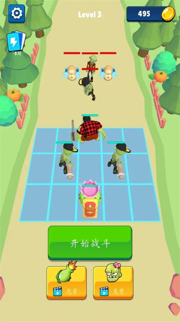 合并工厂闲置的僵尸游戏