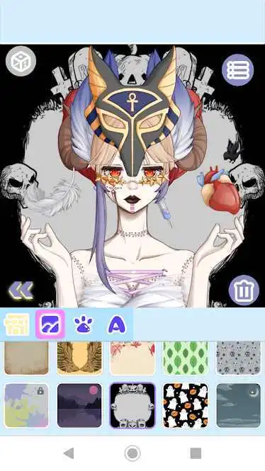 恶魔少女换装游戏