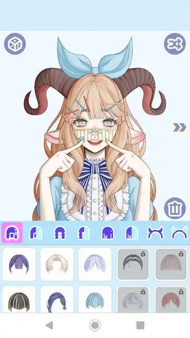 恶魔少女换装游戏