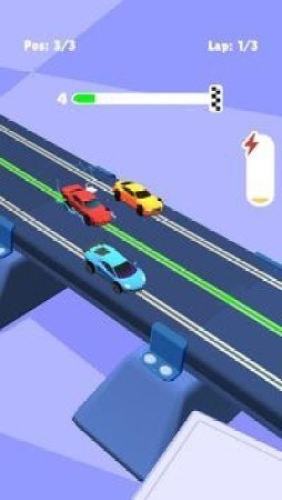 窄道赛车3D游戏