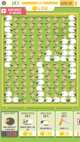 闲置羊毛大亨游戏