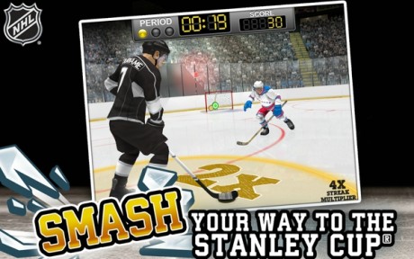 NHL目标粉碎游戏