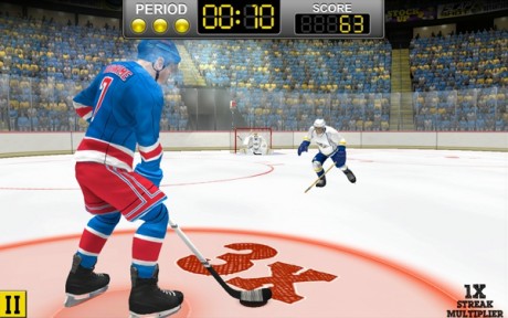 NHL目标粉碎游戏