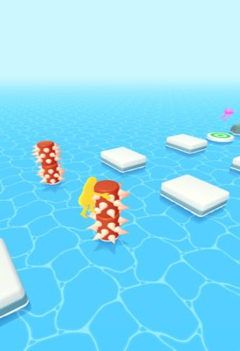 弹跳竞赛3D游戏游戏