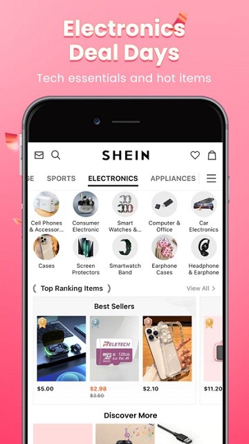 shein跨境电商平台APP