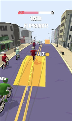 高速自行车比赛BikeRush游戏