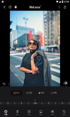 relens大光圈虚化单反相机手机版APP