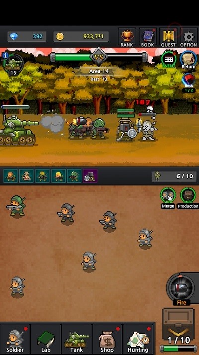 成长士兵游戏