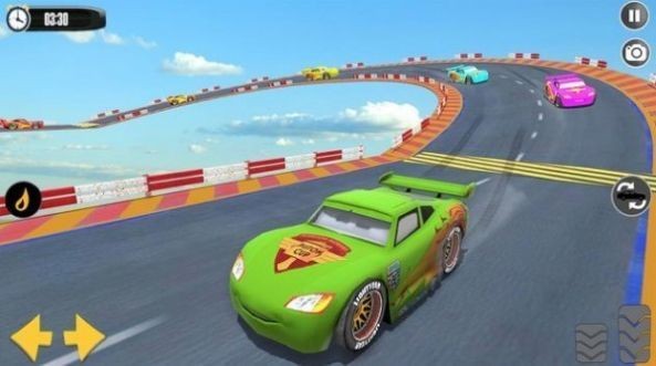 跑车特技冲刺SplashySuperhero游戏