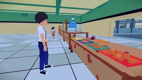 学校自助餐厅模拟器游戏