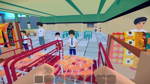 学校自助餐厅模拟器游戏