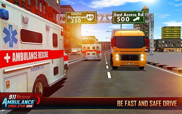 救护车救援驾驶游戏游戏