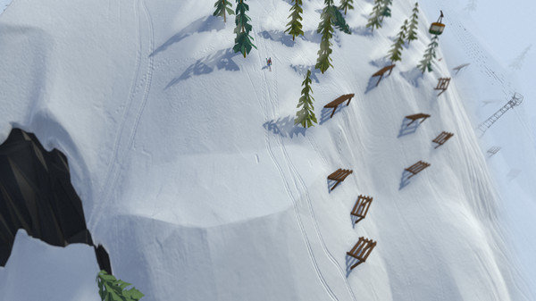 高山滑雪游戏