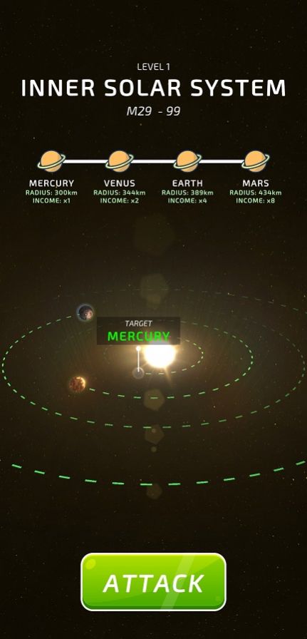 空闲星球毁灭游戏