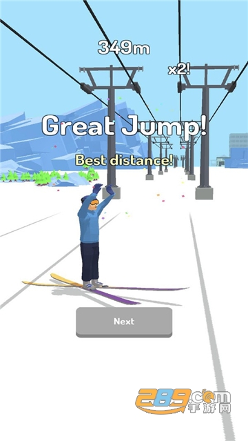 跳台滑雪3D游戏