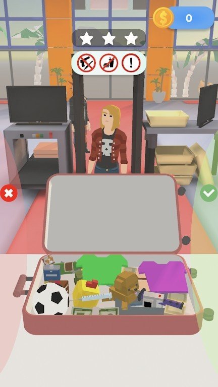 机场安检3D手机游戏