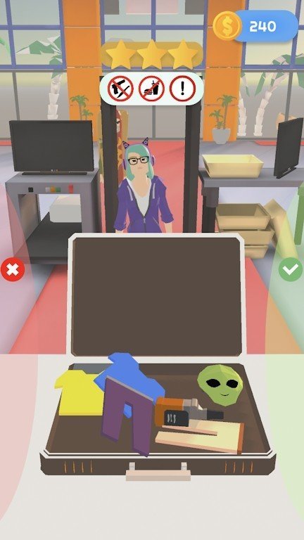 机场安检3D手机游戏