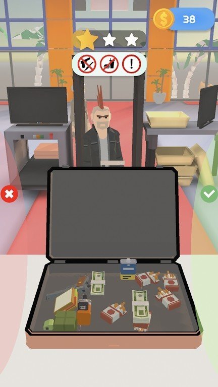 机场安检3D手机游戏