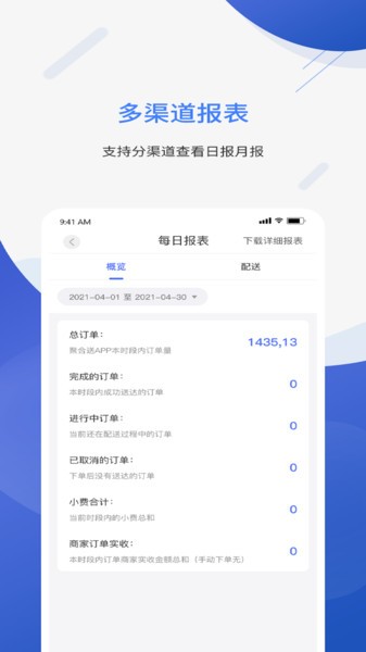 聚快送餐道APP