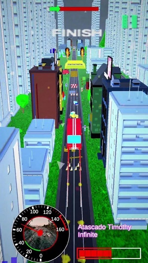跳跃德比赛车游戏