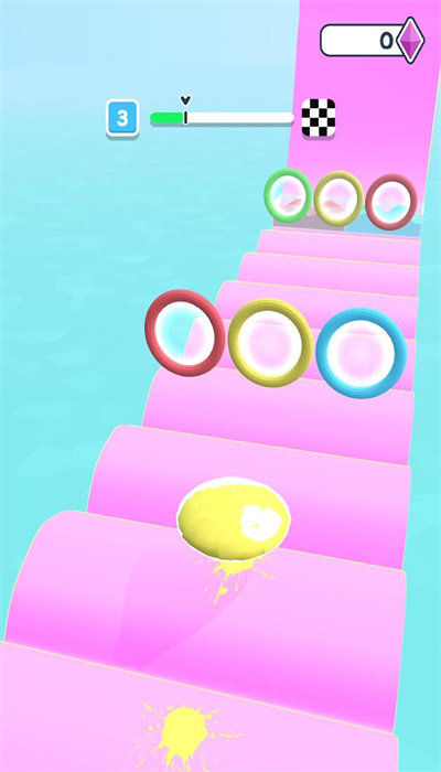弹跳果冻球3D游戏