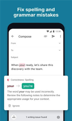 Grammarly官方版APP