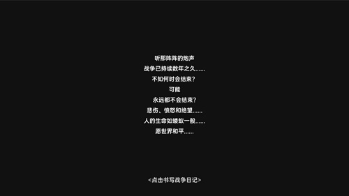 战争日记正式版游戏