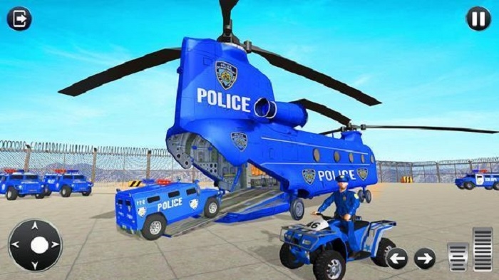大警用运输车游戏
