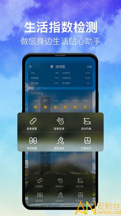即时天气预报APP