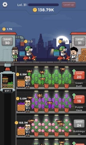 闲置绿植工厂游戏